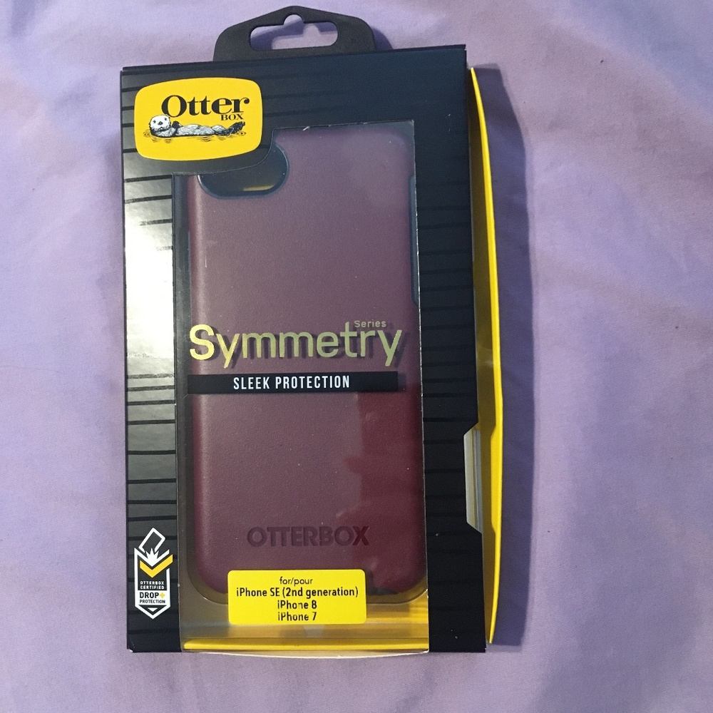 New dark red Otterbox iPhone case